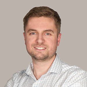 Photo of Kevin Wujcik, PhD, CTO, R&D, Blue Current Inc.