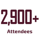 Metric - 3,000+ Attendees